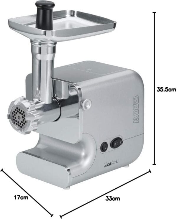 Hachoir à Viande Clatronic 1200W, آلة طحن اللحم كلاترونيك 1200 واط آسفي