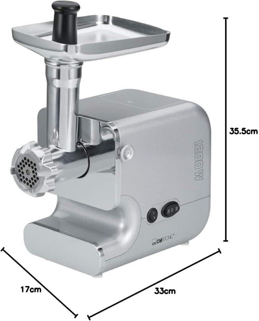 Hachoir à Viande Clatronic 1200W, آلة طحن اللحم كلاترونيك 1200 واط آسفي