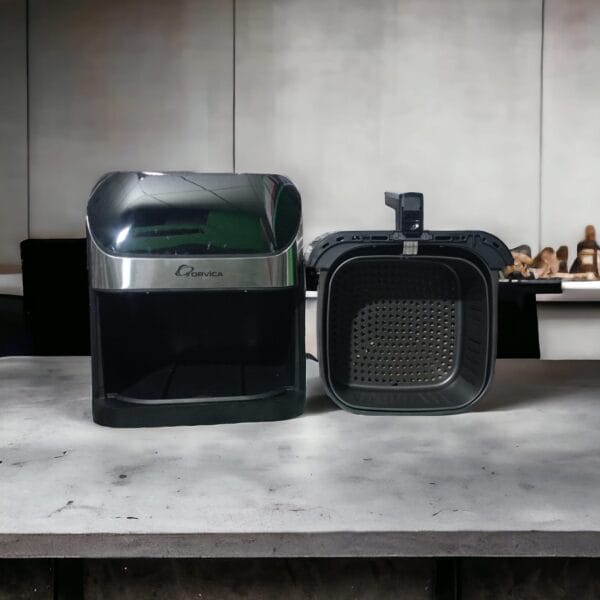 AIRFRYER Orvica 10L Inox, قلاية هوائية أورفيكا 10 لتر إينوكس آسفي