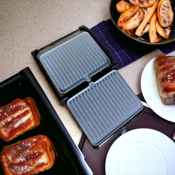 Panni Panini Grill Granit Céramique 2000W general Oueldar.store