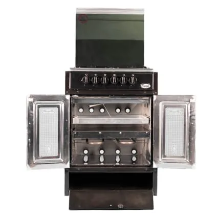 Cuisinière sans tiroir Tivoli 4 feux gaz avec brûleurs SABAF – 60 cm (10) Cuisiniere sans tiroir Tivoli 4 feux ga