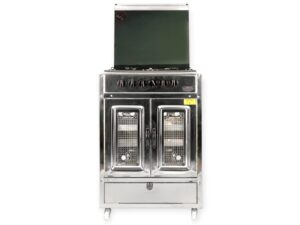 Cuisiniere sans tiroir Tivoli 4 feux gaz avec bruleurs SABAF – 60 cm 4