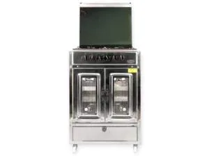 Cuisiniere sans tiroir Tivoli 4 feux gaz avec bruleurs SABAF – 60 cm 4
