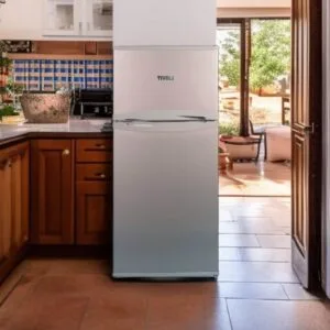 Refrigerateur Tivoli 290L Double Portes Inox 1
