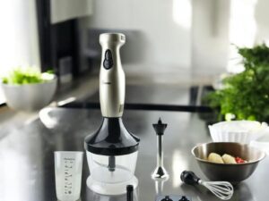 Mixeur Plongeur Bonomi Bleu avec accessoires (1)