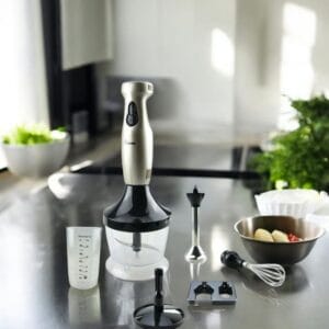 Mixeur Plongeur Bonomi Bleu avec accessoires (1)