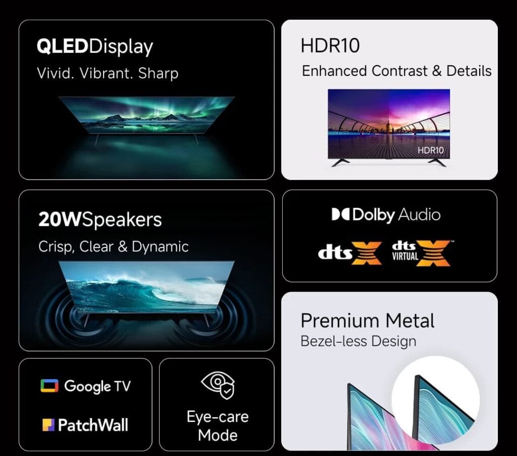 Xiaomi 32 QLED Smart TV (2)