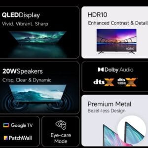 Xiaomi 32 QLED Smart TV (2)