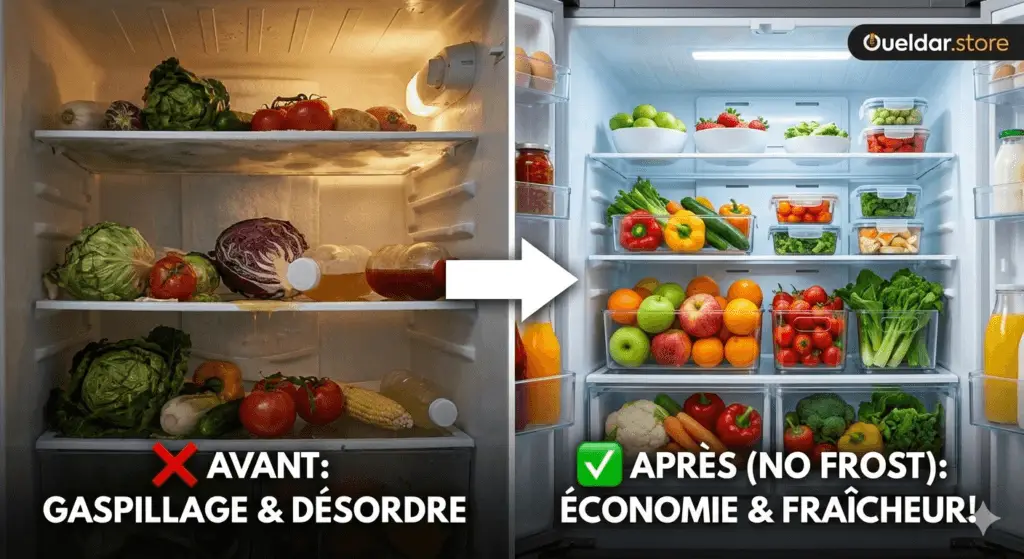 Réfrigérateur No Frost intérieur