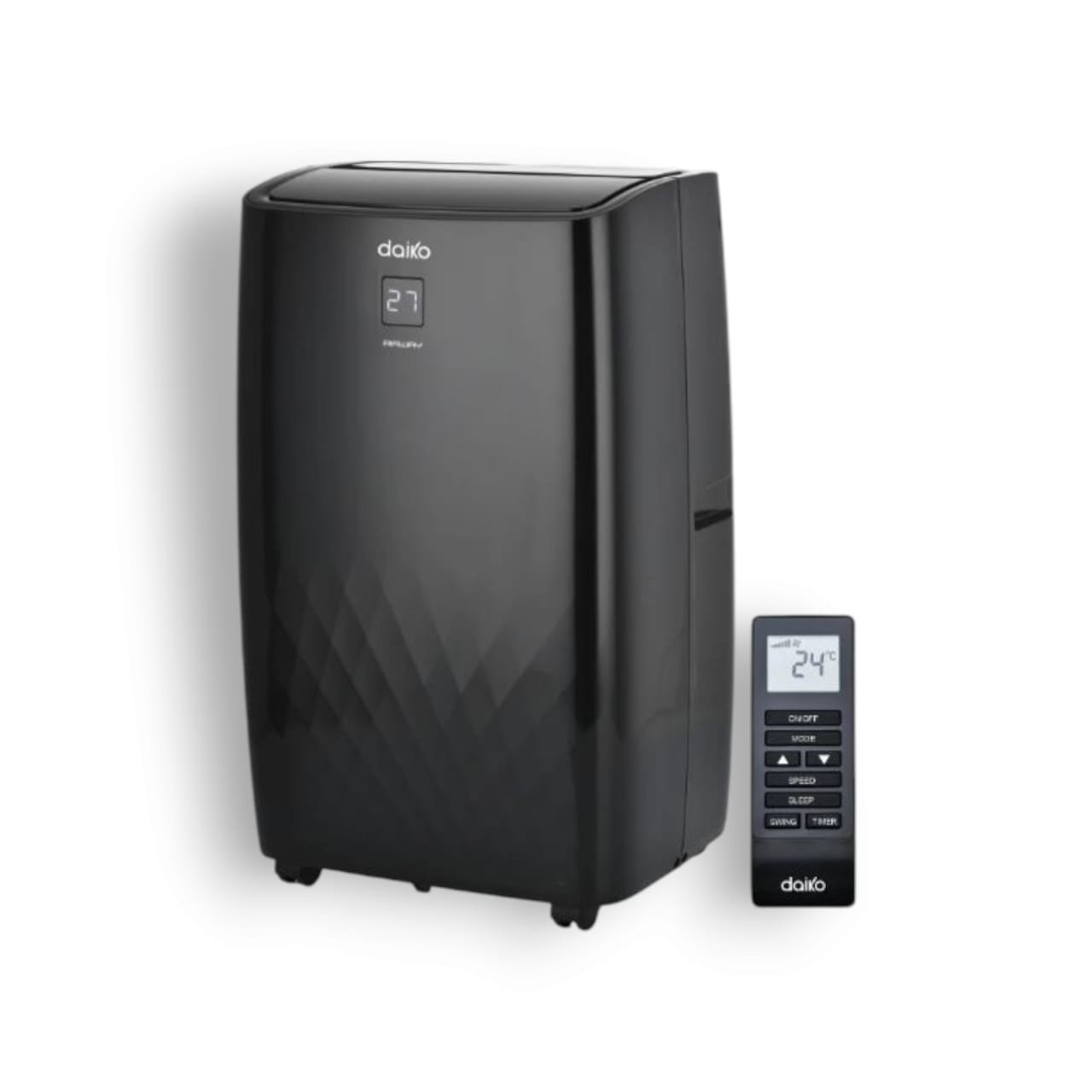 Climatiseur portable smart DAIKO 12000 BTU noir 4 Climatiseur portable smart DAIKO 12000 BTU noir 4