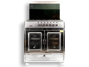 Cuisinière TIVOLI 90 cm 5 feux inox