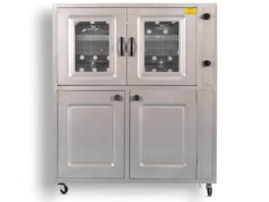 Four a gaz TIVOLI avec cache bouteille 90cm XXL gris
