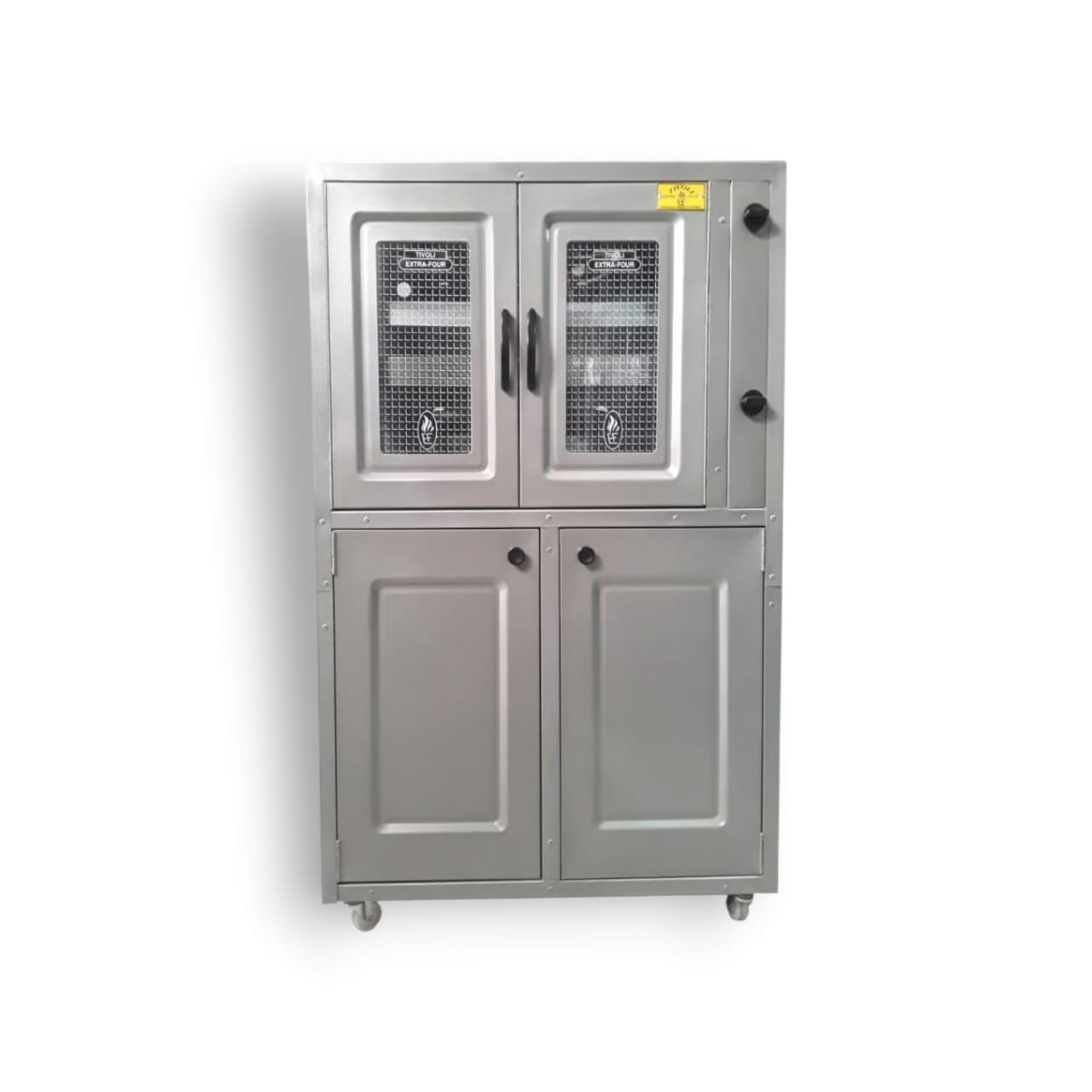 Four à gaz TIVOLI cache bouteille 75cm gris Four à gaz TIVOLI cache bouteille 75cm gris