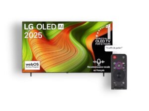 Smart TV LG OLED AI B5 77 pouces 4K 120Hz OLED77B56LA