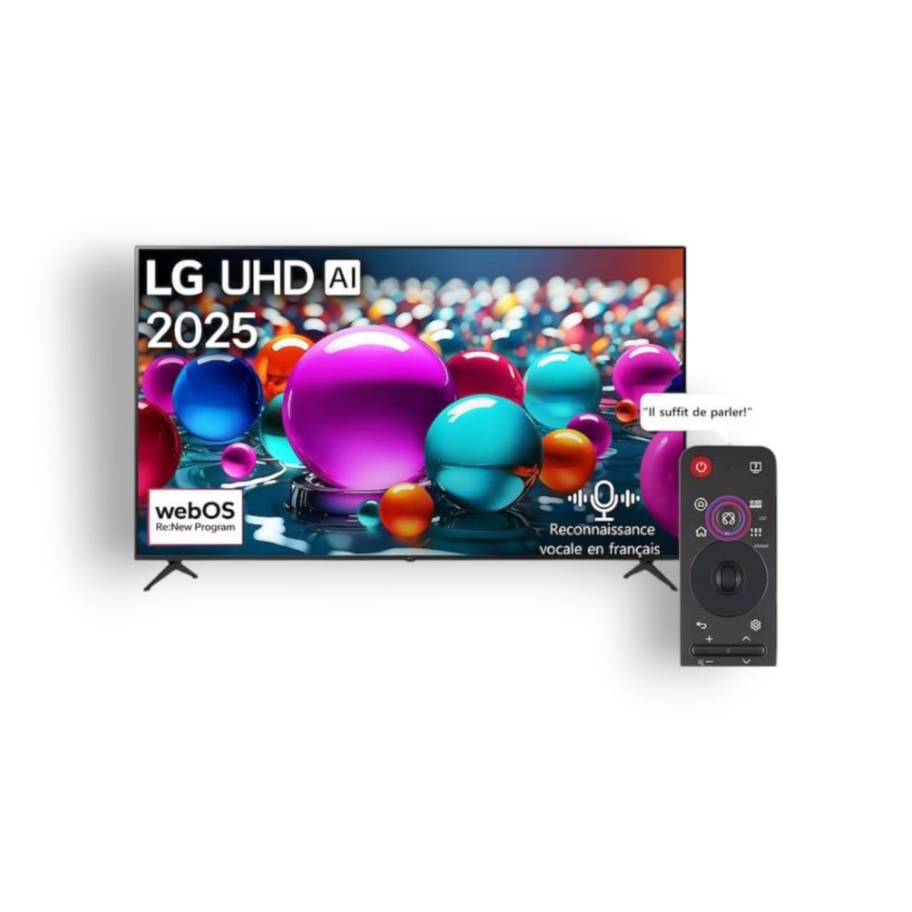 Smart TV LG UHD AI UA85 65 pouces 4K HDR10 Magic Remote 65UA85006LA Smart TV LG UHD AI UA85 65 pouces 4K HDR10 Magic Remote 65UA85006LA