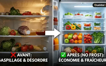 Réfrigérateur No Frost intérieur